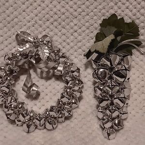 Elegant Silver Bells Set